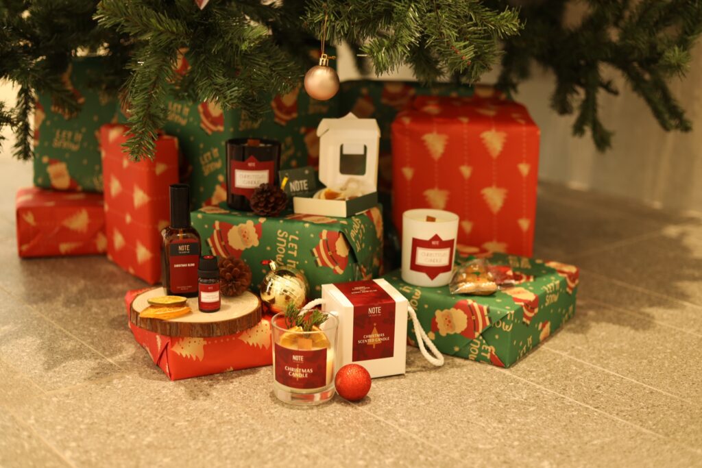 sản phẩm hương thơm của NOTE - The Scent Lab dành cho dịp Christmas - sản phẩm mùi hương từ NOTE - The Scent Lab